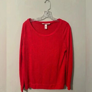 Victoria’s Secret pink label red oversized light weight sweater